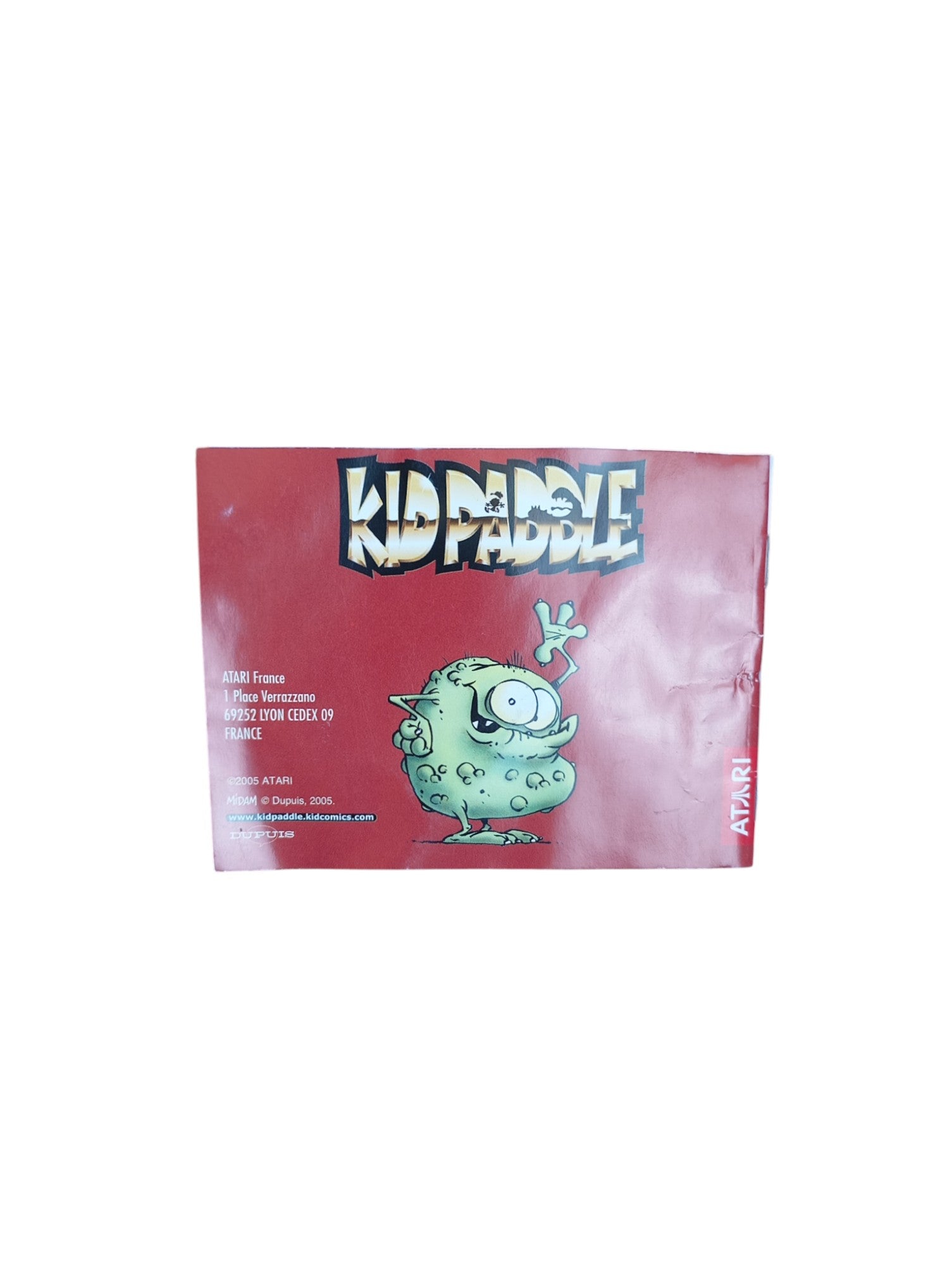Test de Kid Paddle sur GBA par Test de Kid Paddle sur GBA par