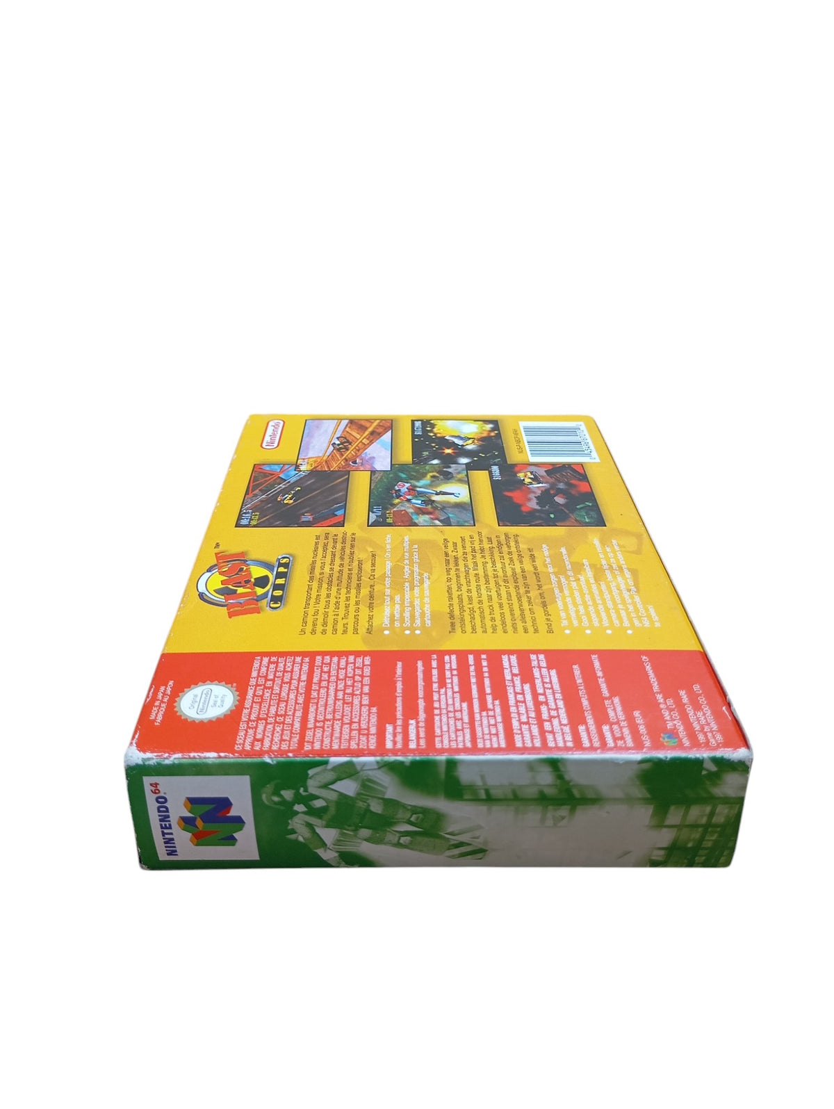 Blast Corps en boîte FRA Nintendo 64