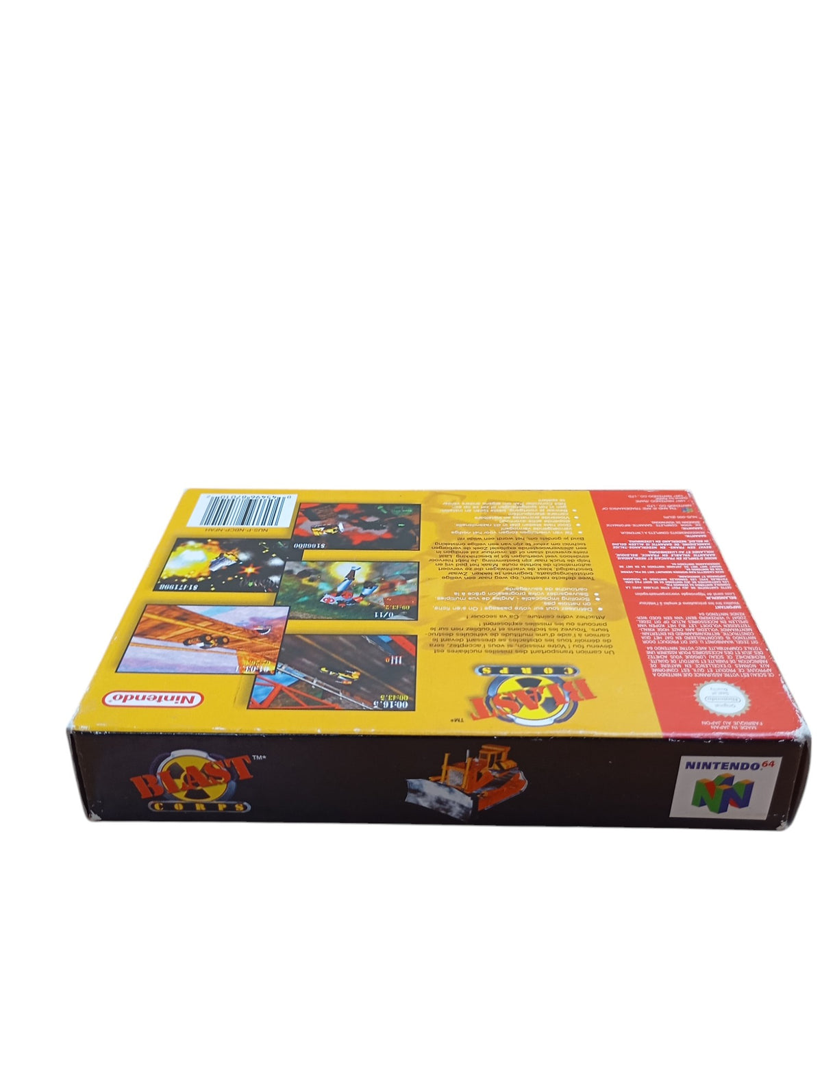 Blast Corps en boîte FRA Nintendo 64