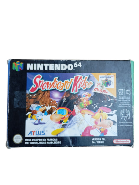 Snowboard Kids en boîte FRA