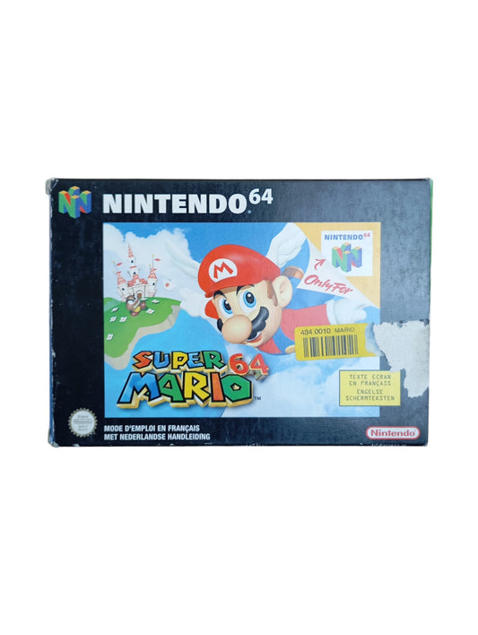 Super Mario 64 en boîte FRA