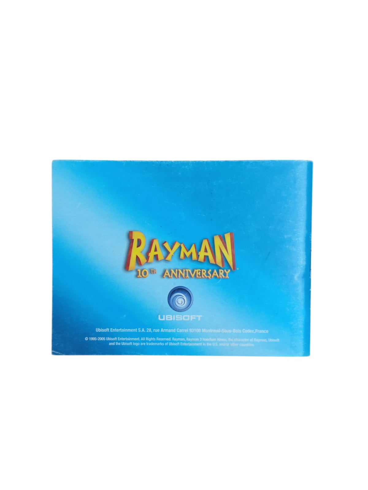 Notice Rayman 10th Anniversary Game Boy Advance