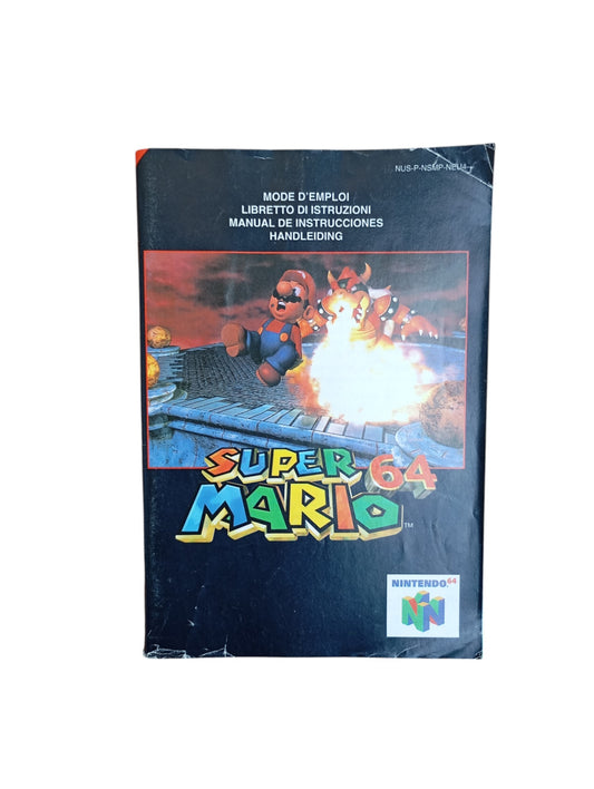 Notice Super Mario 64