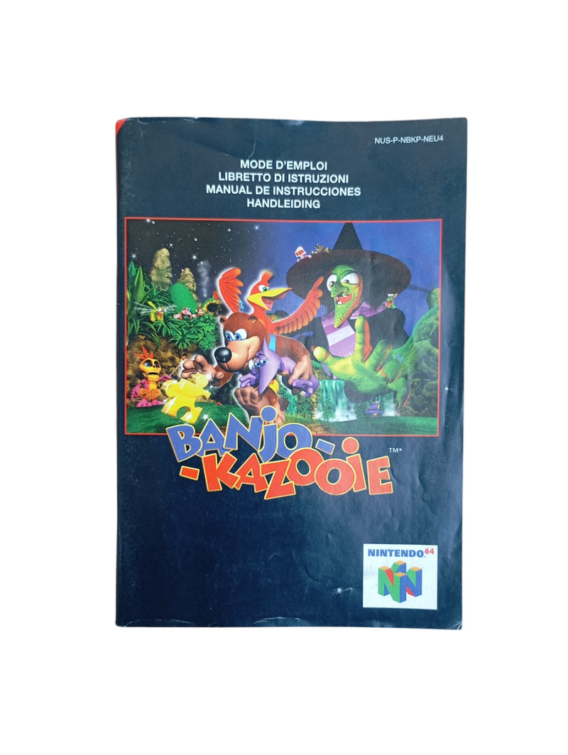 Notice Nintendo 64 :Banjo-Kazooie