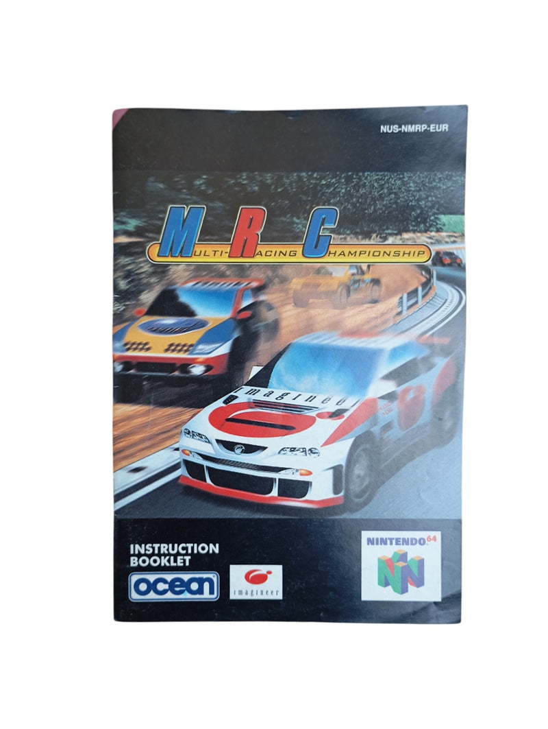 Notice Nintendo 64 : MRC Multi Racing Championship