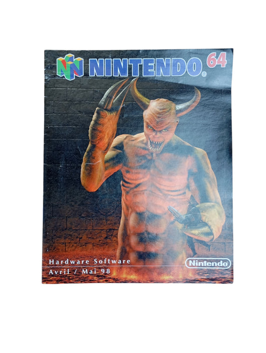 Notice : Hardware/Software Avril 1998 Nintendo 64