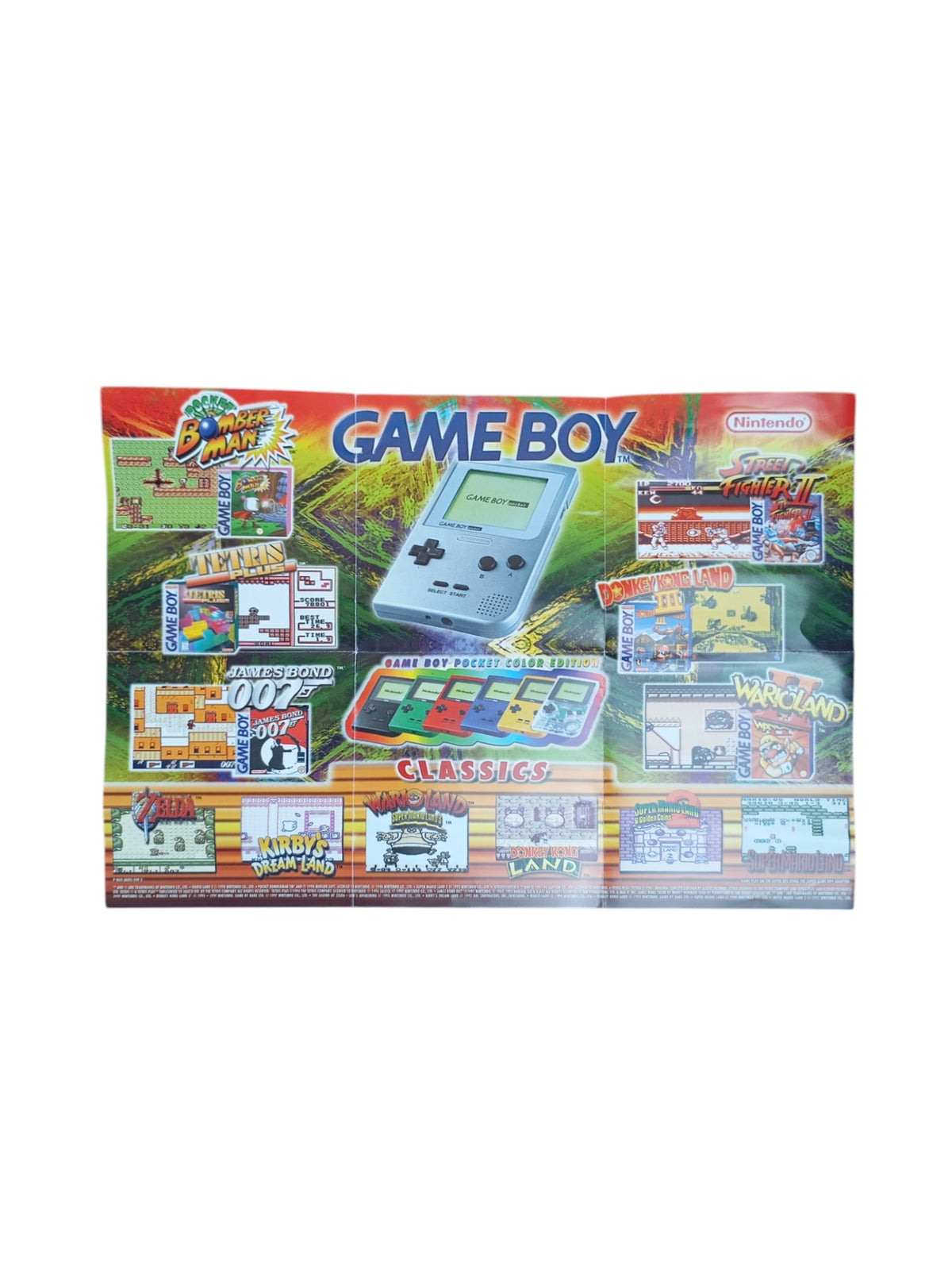 Dépliant PUB Nintendo 64/Game Boy
