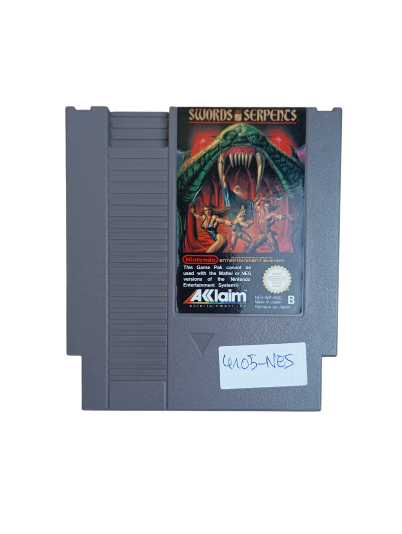 Swords And Serpents NES