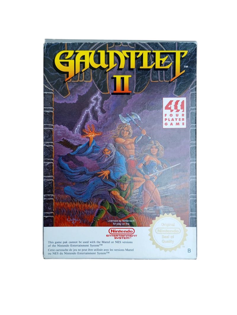 Gauntlet NES en boîte