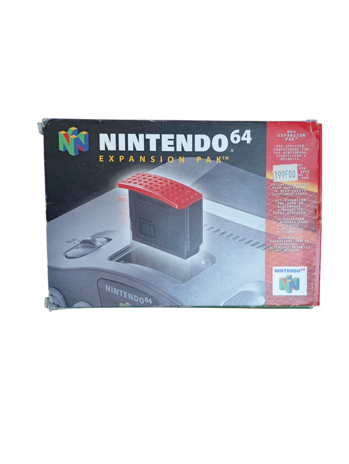 Expansion Pak Nintendo 64 en boîte