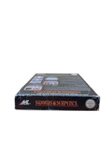 Swords And Serpents NES en boîte