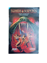 Swords And Serpents NES en boîte