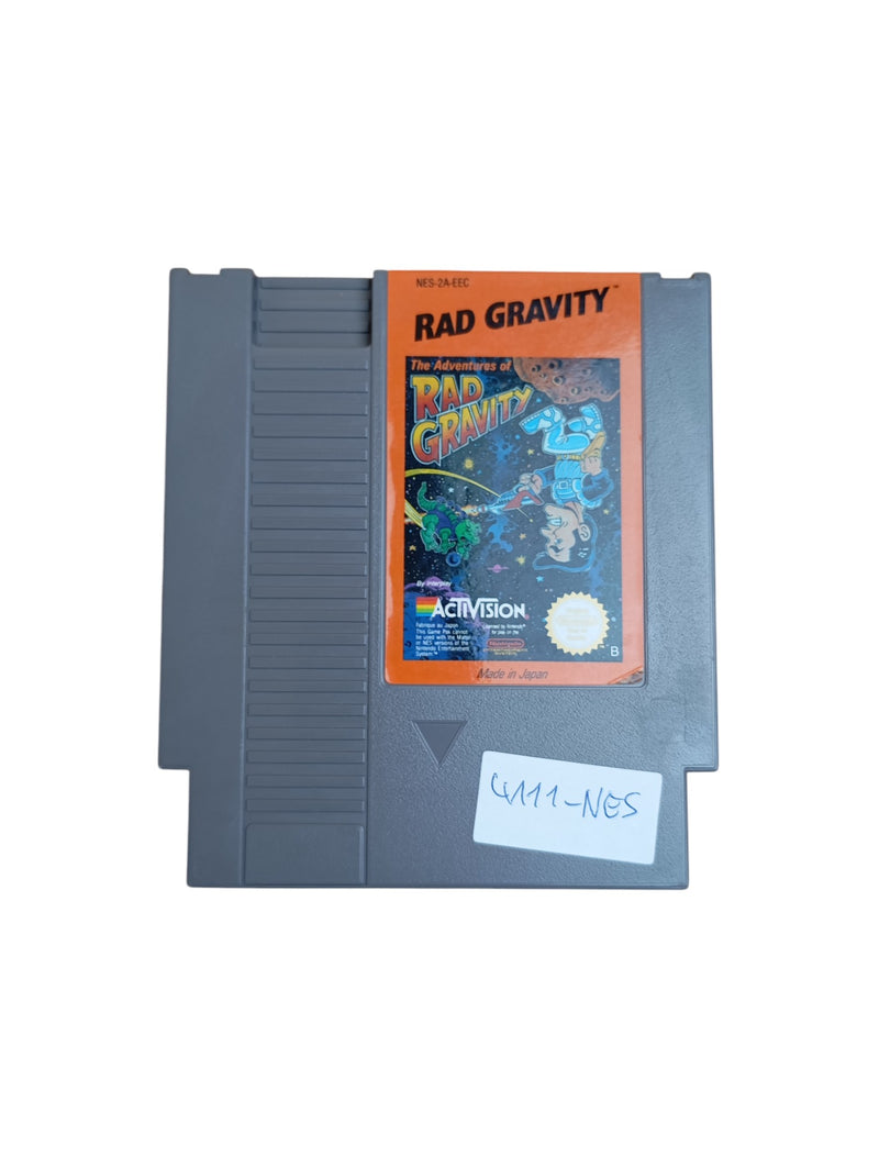 Adventures Of Rad Gravity NES