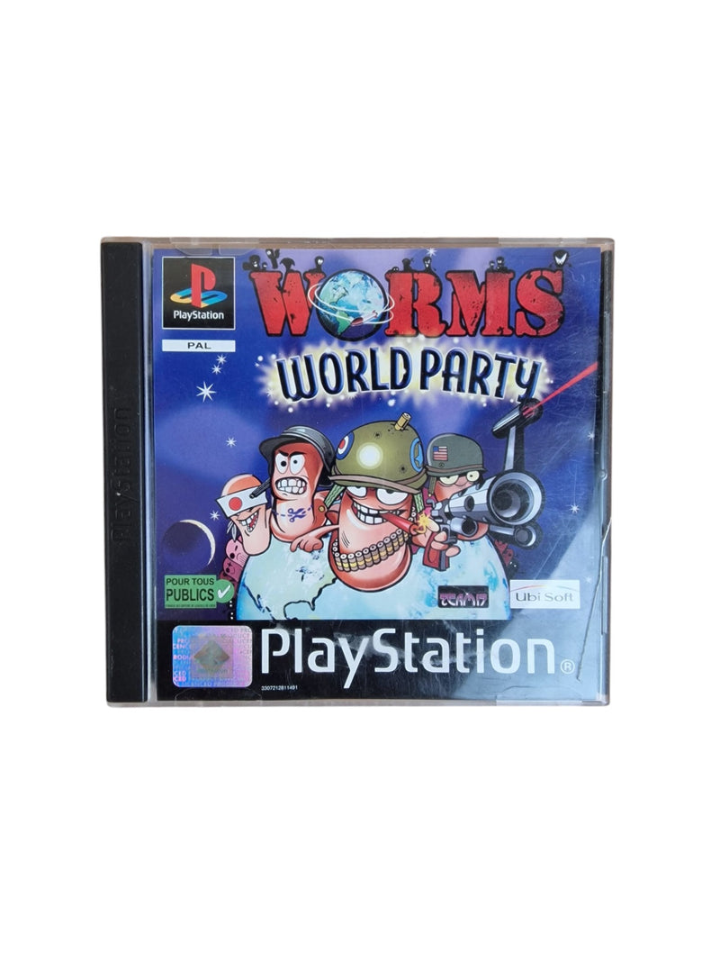 Worms World Party Playstation 1 (PS1)