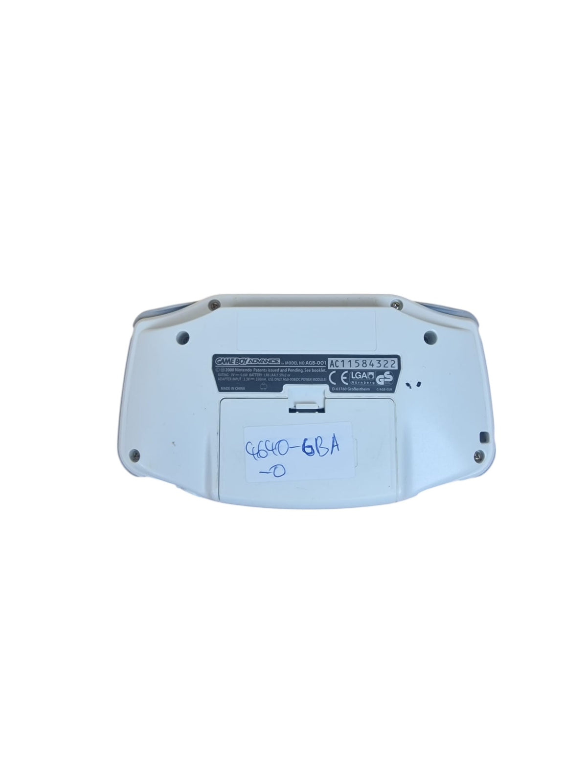Console Game Boy Advance Grise