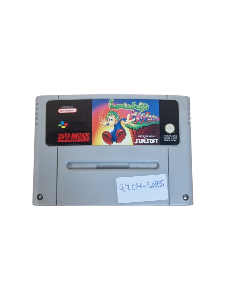 Lemmings Super Nintendo (SNES)