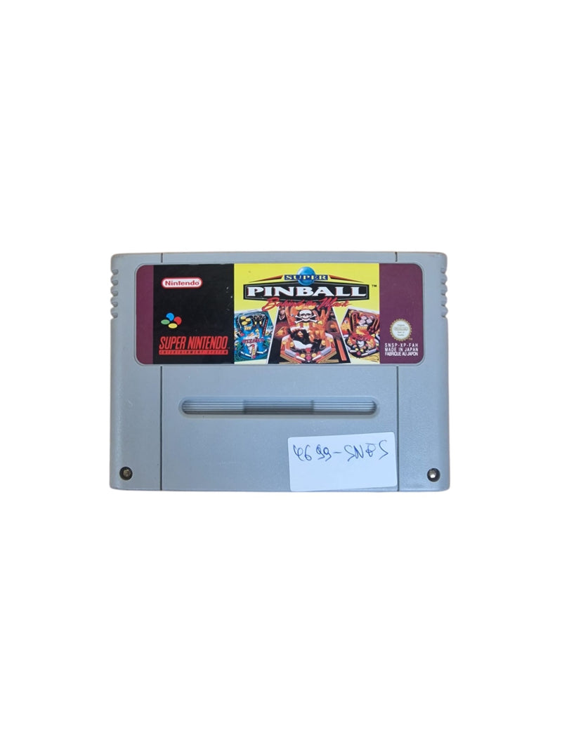 Pinball : Behind the Mask Super Nintendo (SNES)
