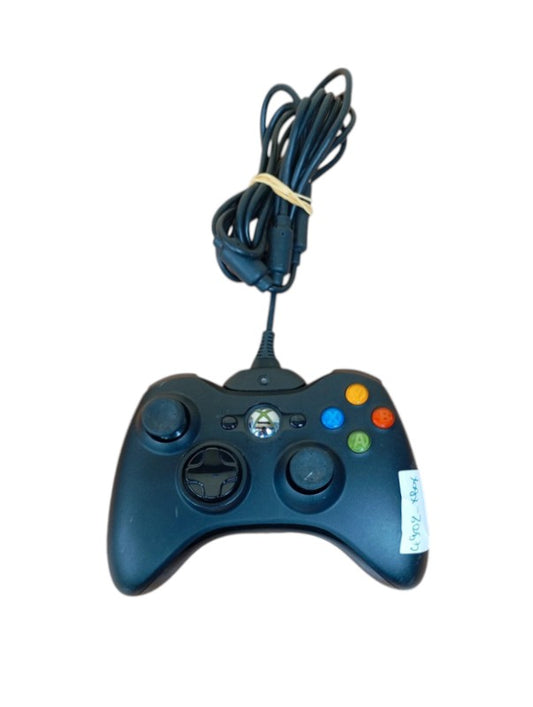 Manette Noire Xbox 360 + fil de connexion