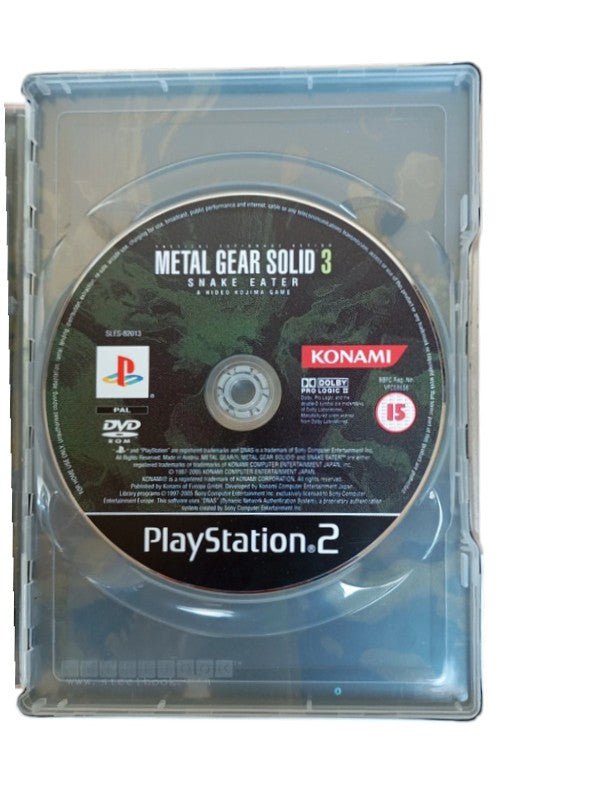 Metal Gear Solid 3 : Snake Eater Playstation 2 (PS2)