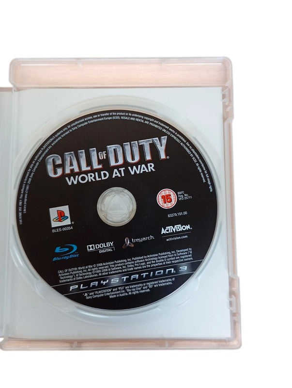 Call of Duty : World at War Playstation 3 (PS3)