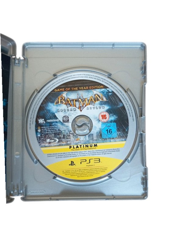Batman Arkham Asylum Edition Game ofThe Year Platinum Playstation 3 (PS3)