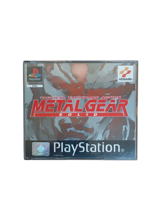 Metal Gear Solid Tactical Espionage Action Playstation 1 (PS1)