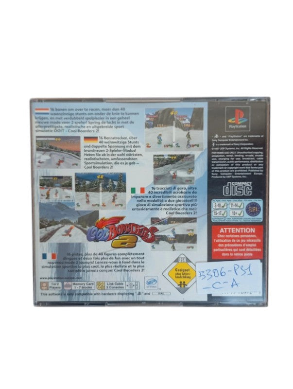 Cool Boarders 2 Playstation 1 (PS1)