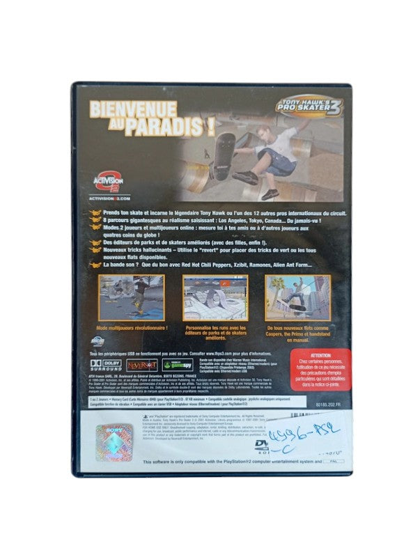 Tony Hawk's Pro Skater 3 Playstation 2 (PS2)