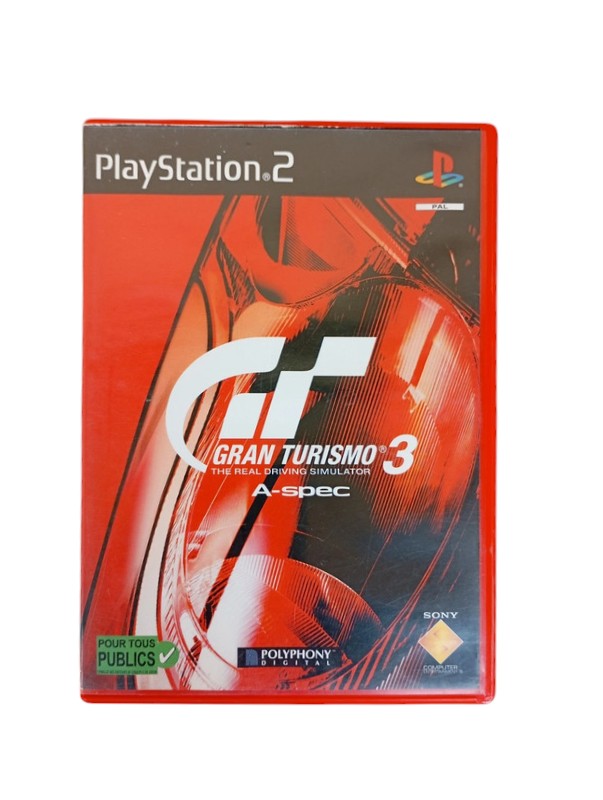 Gran Turismo 3 Playstation 2 (PS2)