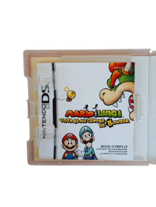 Boite + Notice Mario & Luigi : Voyage au Centre de Bowser Nintendo DS