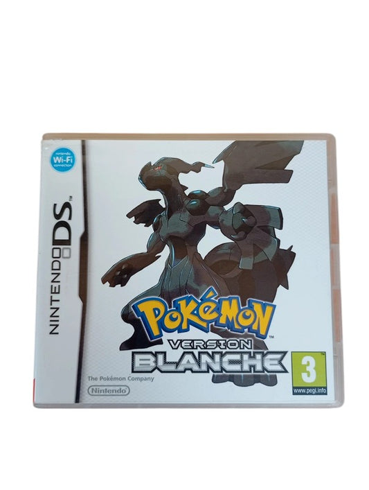 Boite + Notice Pokémon Version Blanche Nintendo DS