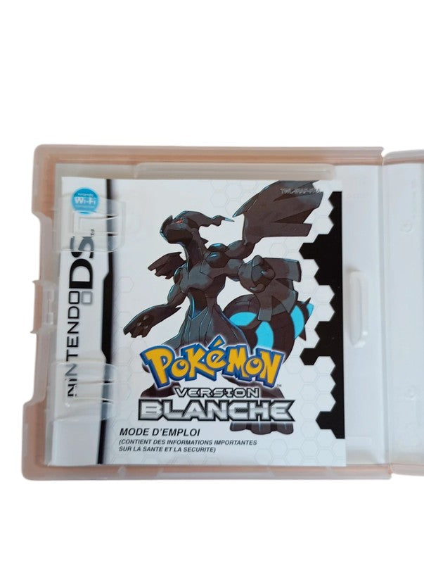 Boite + Notice Pokémon Version Blanche Nintendo DS