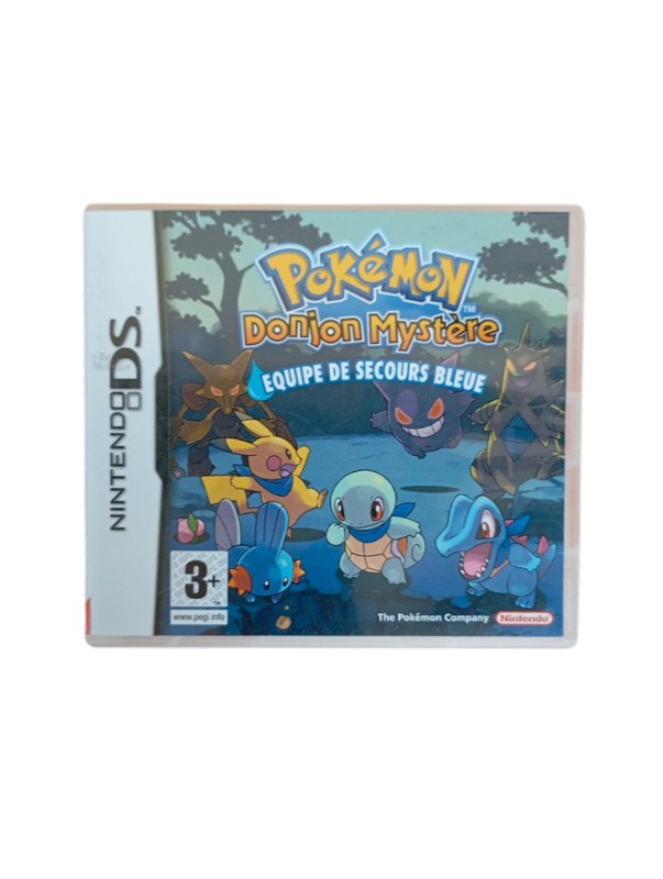 Pokémon Donjon Mystère : Equipe de Secours Bleue (Boite + Notice)