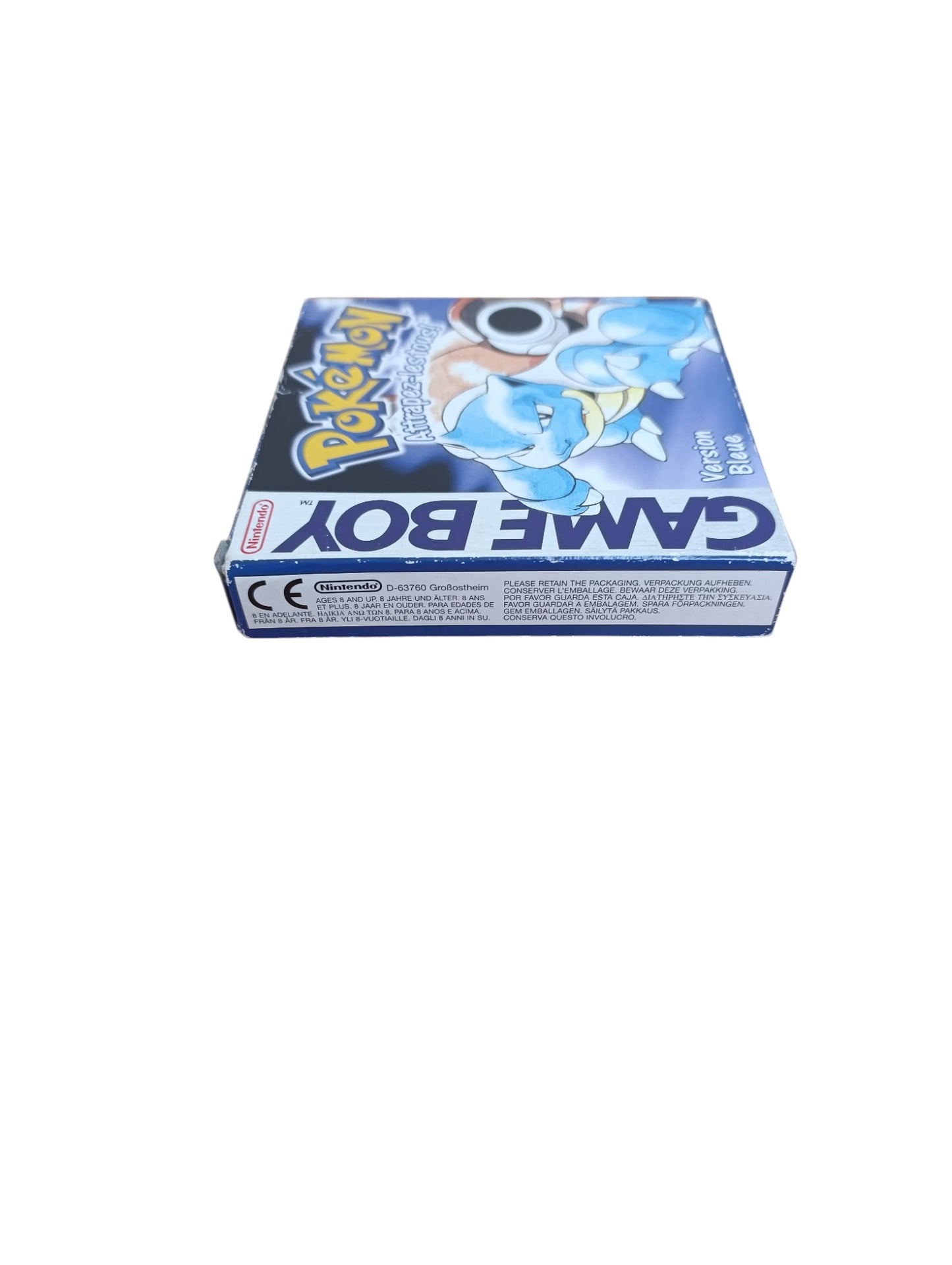 Pokémon Version Bleu en boîte FRA