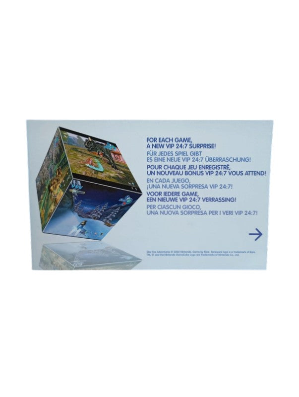 Carte VIP Starfox Adventure GameCube
