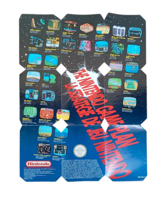 Dépliant Nintendo NES