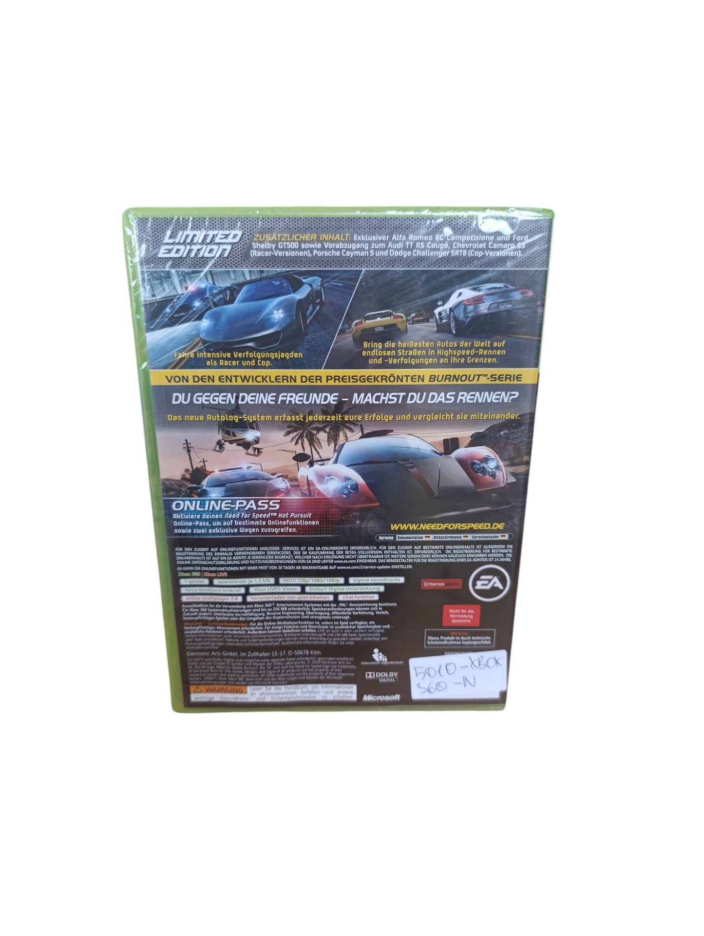 Need for Speed : Hot Pursuit Limited Edition Neuf