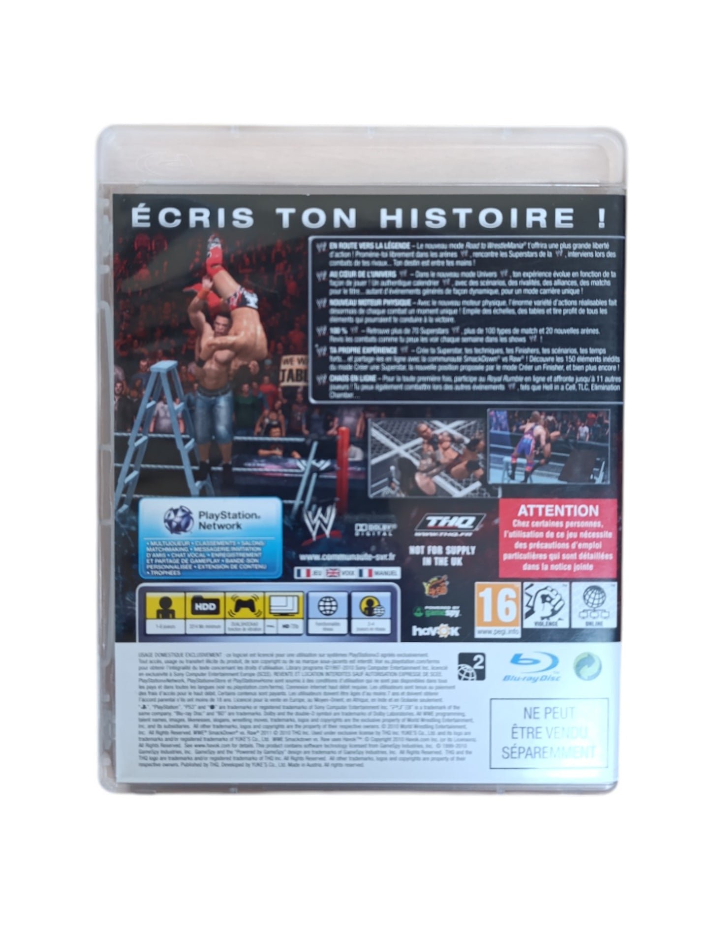 WWE Smackdown vs Raw 2011 Edition Collector Playstation 3 (PS3)