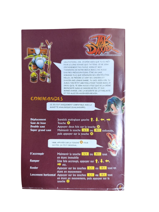 Notice Jak & Daxter : The Precursor Legacy Playstation 2 (PS2)