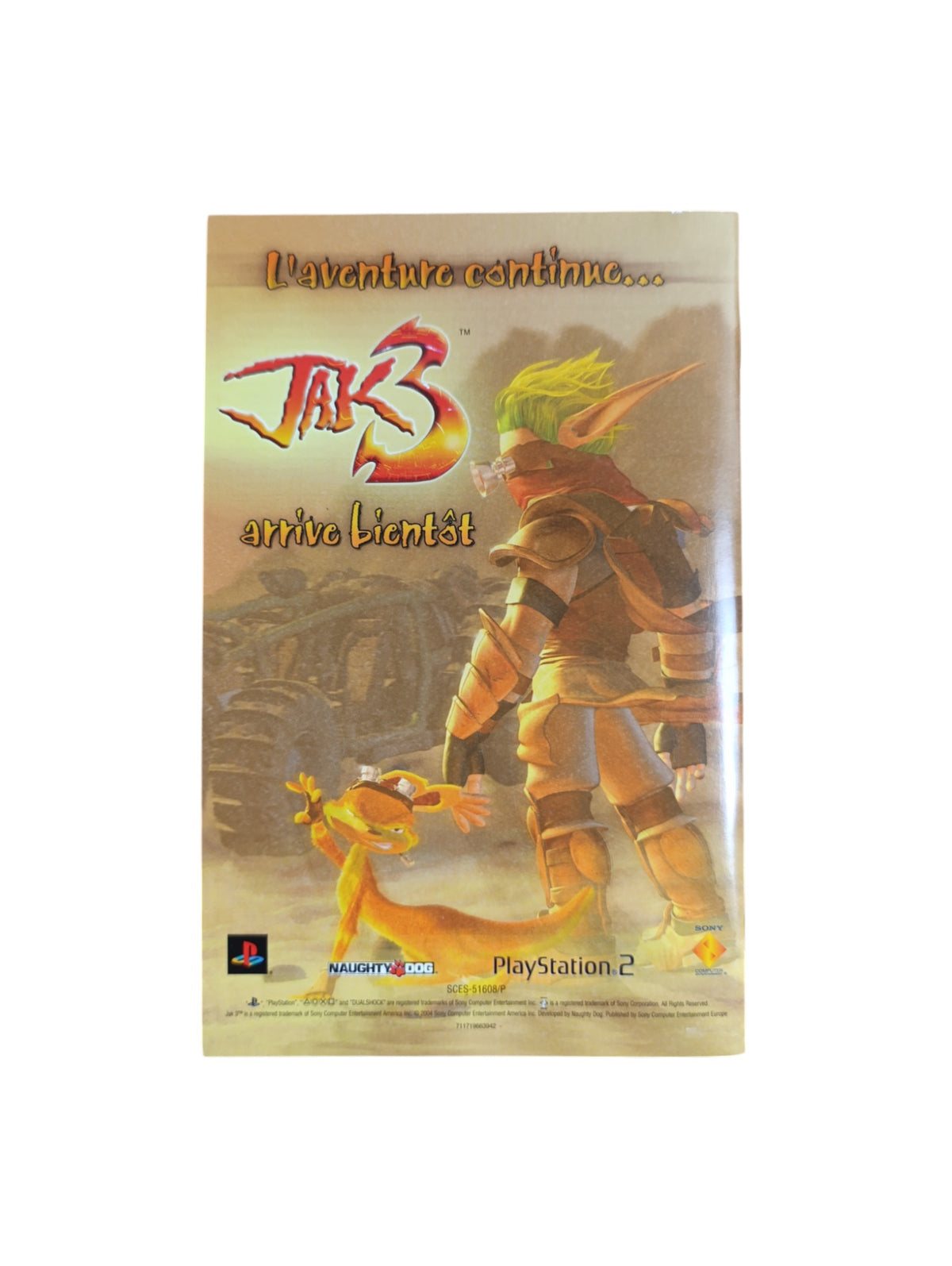 Notice Jak II Playstation 2 (PS2)