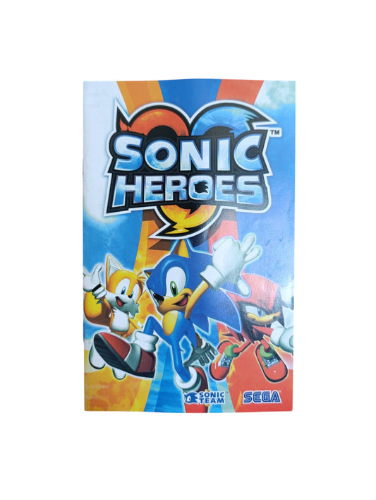 Notice Sonic Heroes Playstation 2 (PS2)