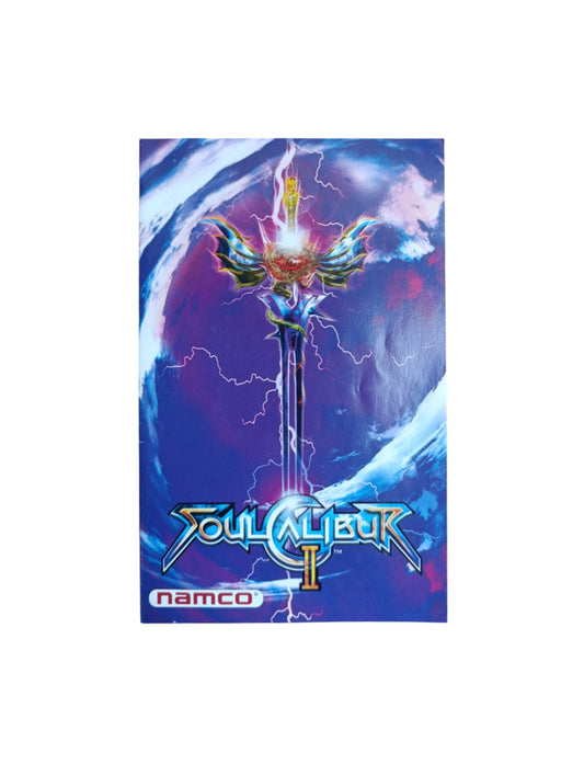 Notice Soul Calibur II Playstation 2 (PS2)