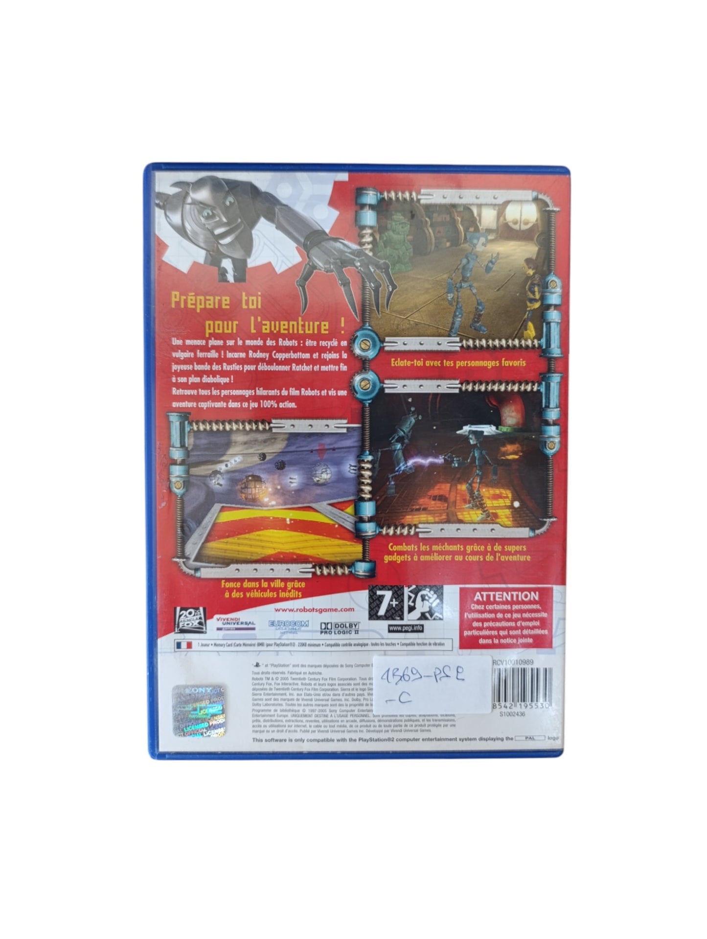Robots Playstation 2 (PS2)