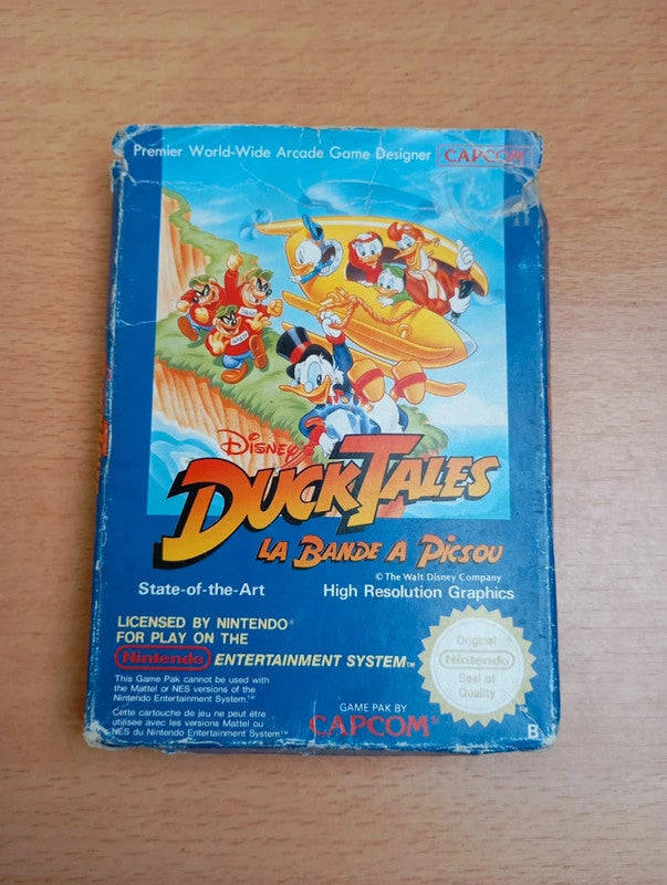 DuckTales : La Bande à Picsou NES en boîte état correct