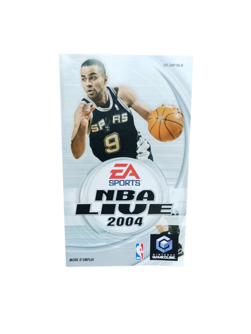 Notice NBA 2004 GameCube