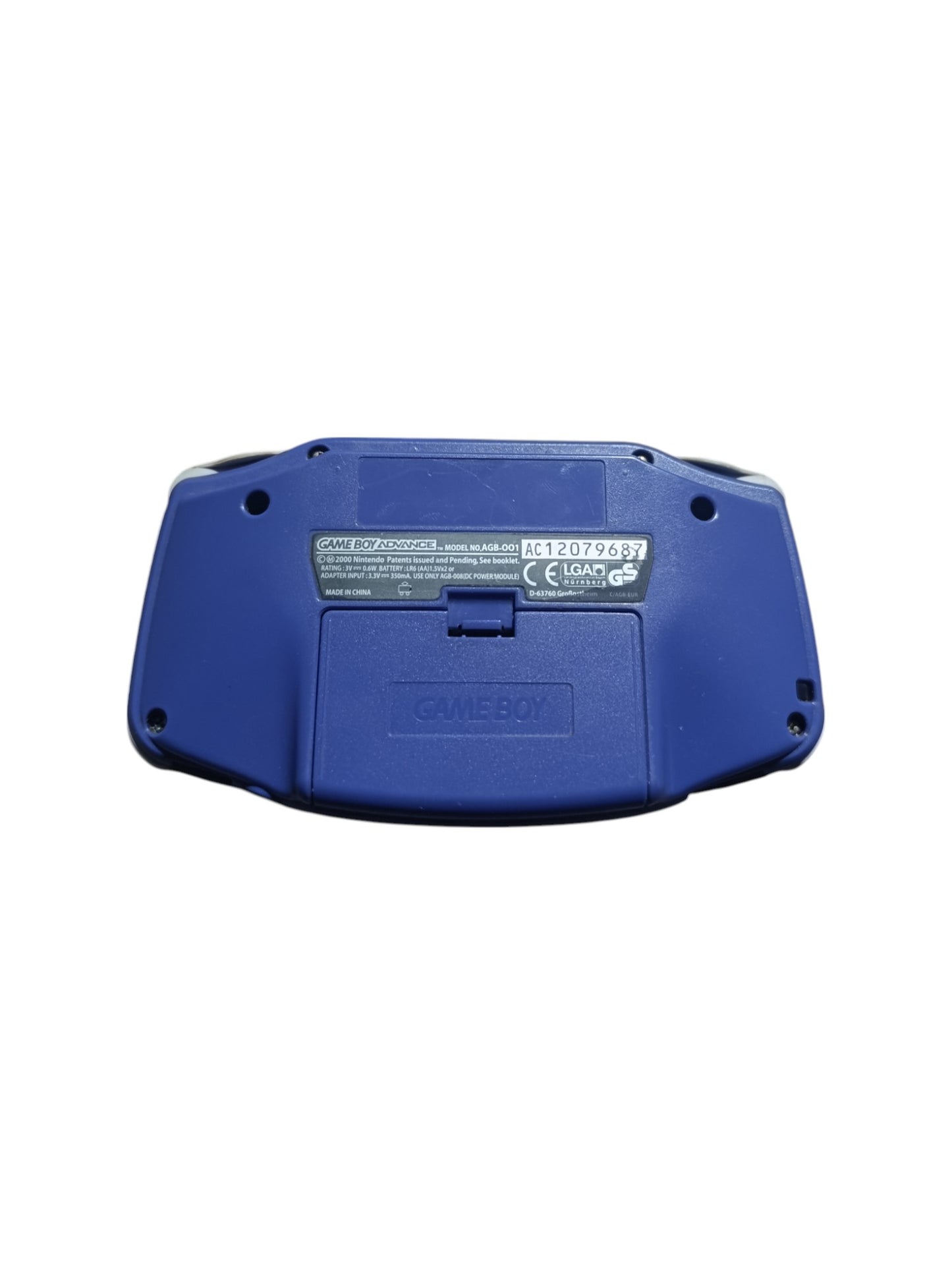 Console Game Boy Advance Violette