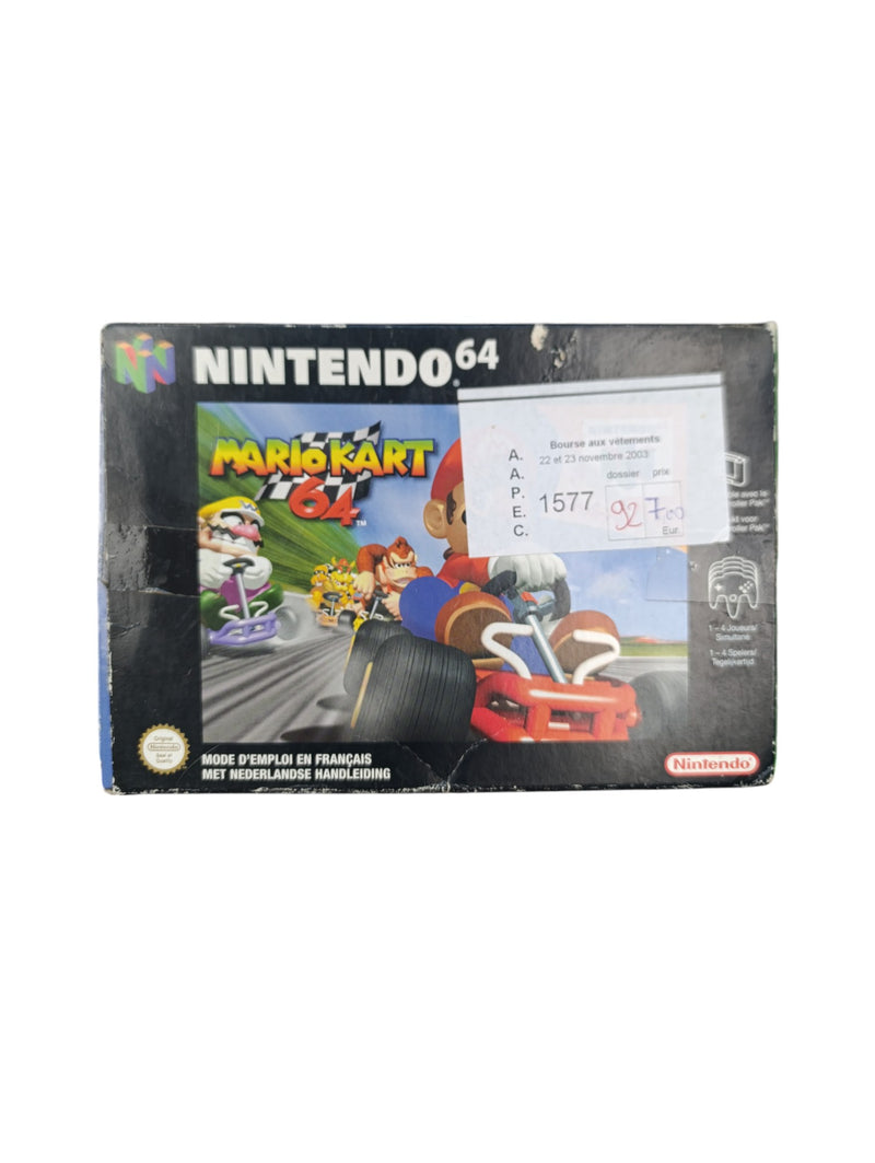 Mario Kart 64 en boîte FRA Complet