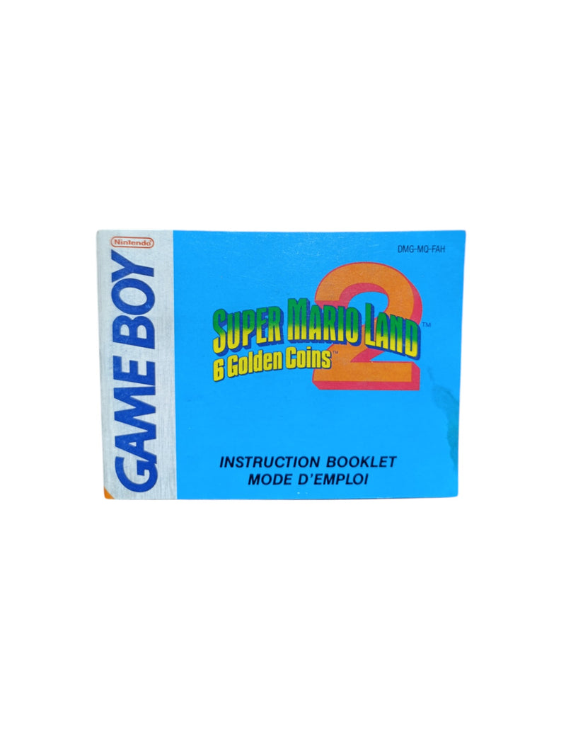 Notice Super Mario Land 2 Game Boy