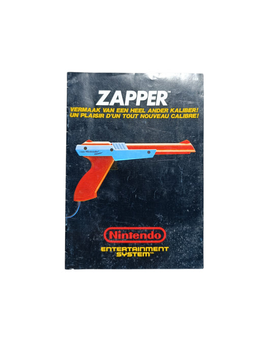 Notice Zapper Nintendo NES