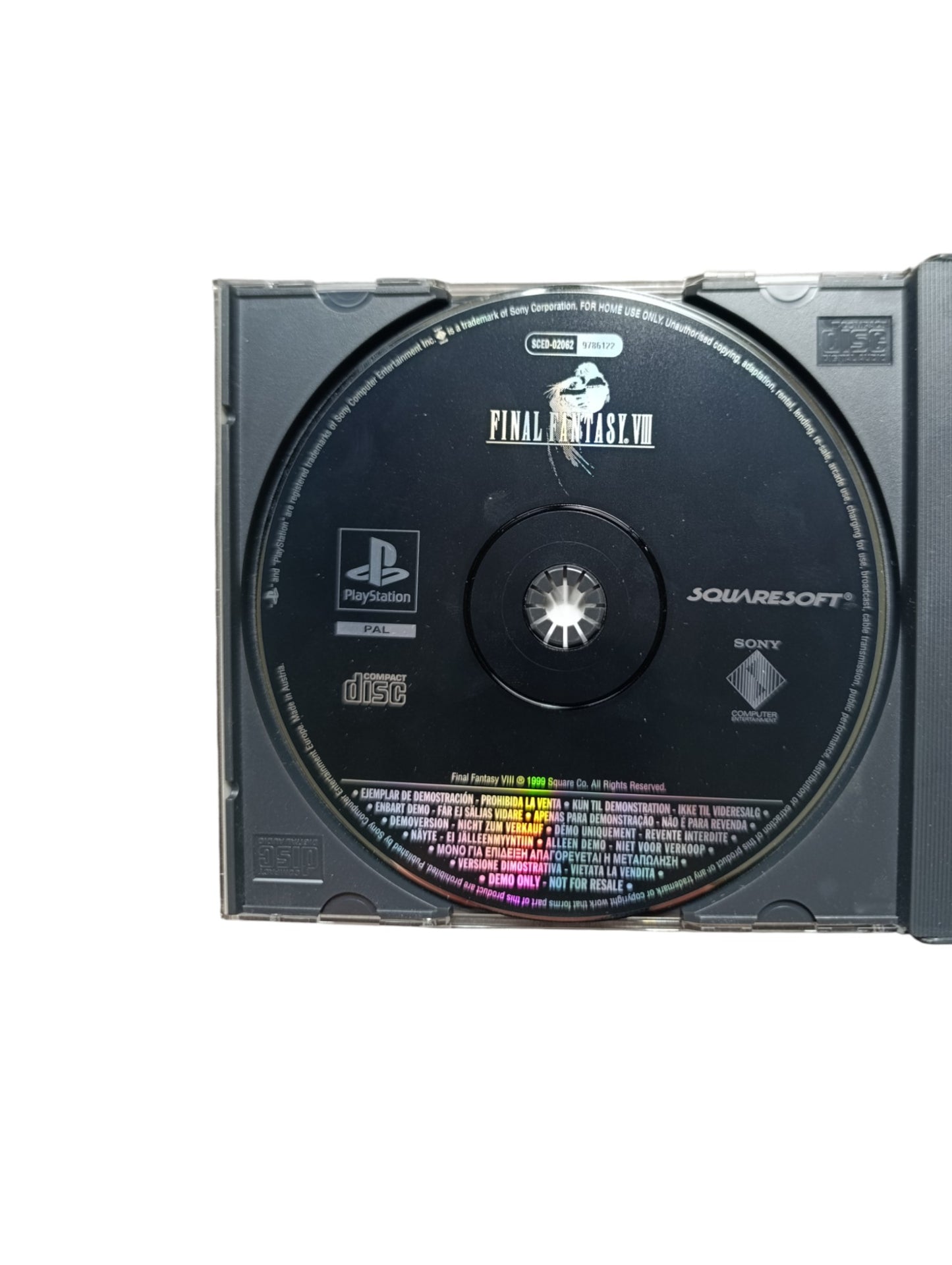 Final Fantasy VII Version Platinum Playstation 1 (PS1)